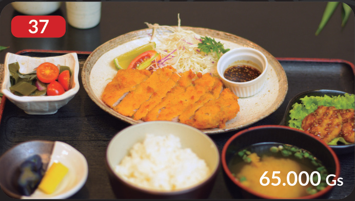 Menú Tonkatsu