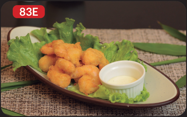Camarones al panko