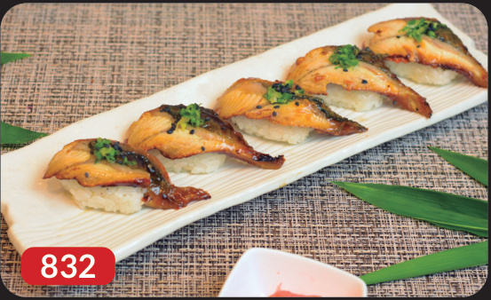 Nigiri de anguila