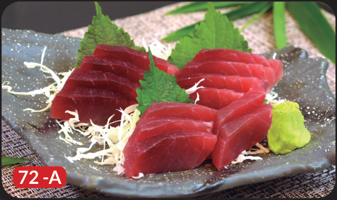 Sashimi de atún
