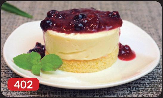 Cheesecake de frutos rojos